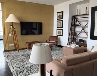 Luxury One-Bedroom Penthouse with Daily Cleaning, Balcony & City Views